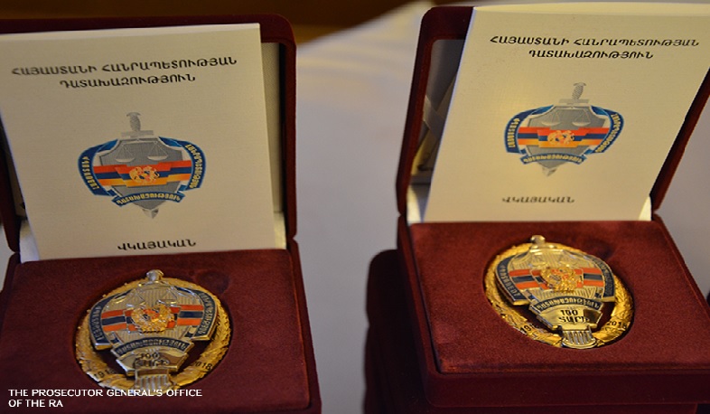 Դատախազության մի շարք աշխատակիցներ արժանացել են պետական և գերատեսչական պարգևների