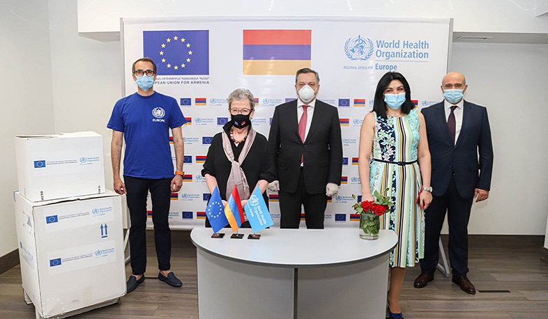 Thanks to the EU and WHO Armenia got 10,000 diagnostic tests