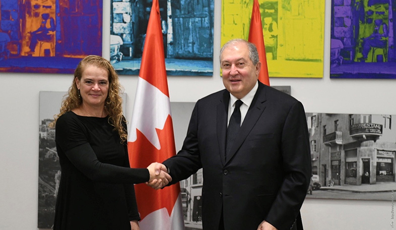 Նախագահը շնորհավորական ուղերձ է հղել Կանադայի գեներալ-նահանգապետ Ժուլի Պայետին