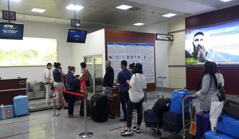 15 Armenian citizens returned to Armenia on an Aktau-Yerevan charter flight
