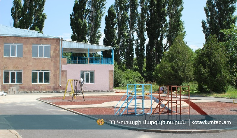 Աշնանը Եղվարդում շահագործման կհանձնվի երկու մանկապարտեզ