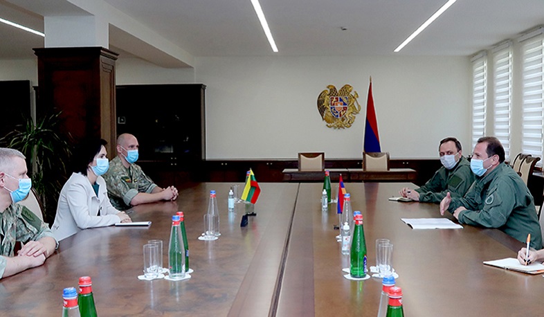 Դավիթ Տոնոյանն ընդունել է ՀՀ-ում Լիտվայի դեսպանին