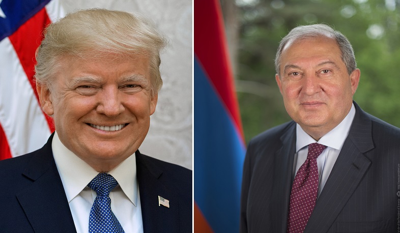 Armen Sargsyan congratulated Donald Trump on Independence Day