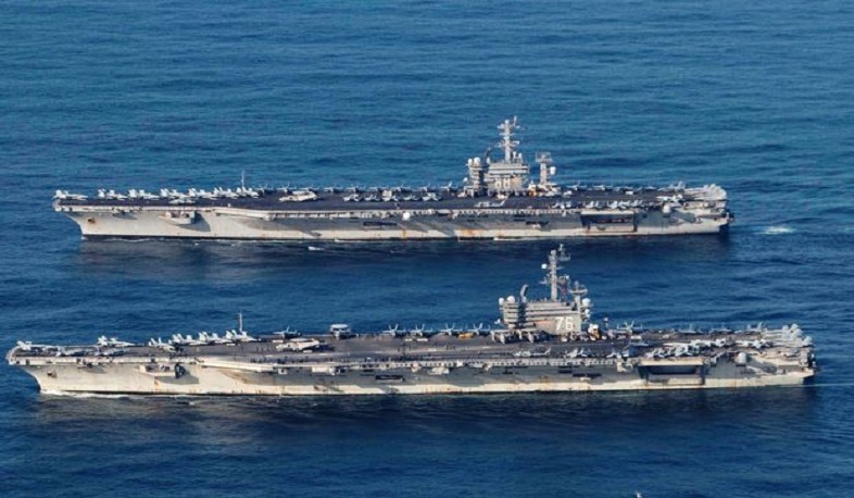 ԱՄՆ-ն ավիակիրներ է ուղարկել Հարավչինական ծով, որտեղ Չինաստանը զորավարժություններ  է անցկացնում