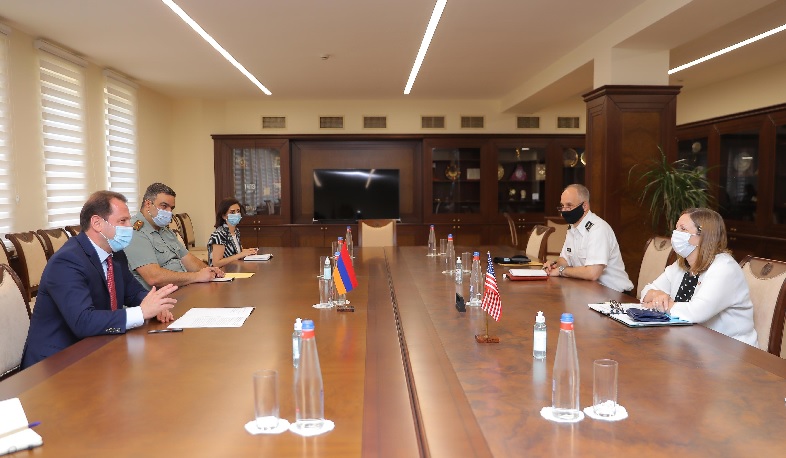 David Tonoyan received the US Ambassador to Armenia