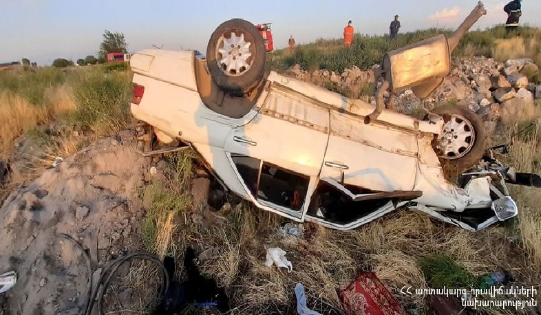 Վթար Էջմիածին-Մարգարա ավտոճանապարհին․ կան զոհեր