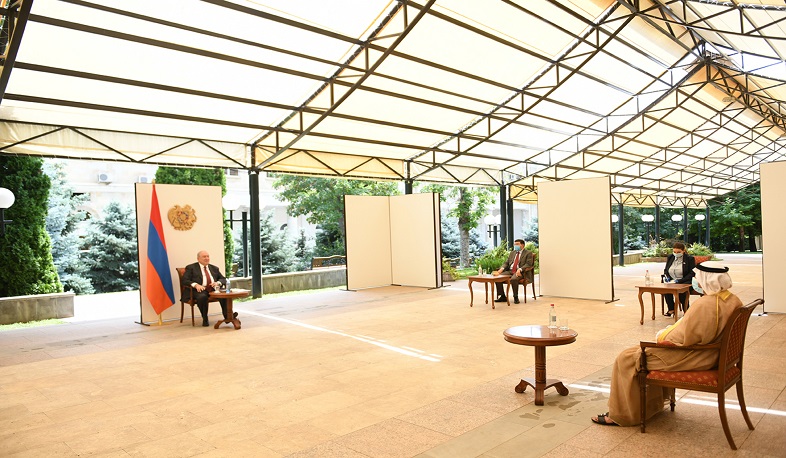 Armen Sargsyan received the UAE Ambassador to Armenia