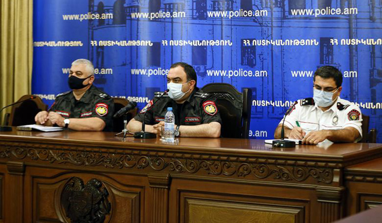 Ոստիկանության պետն անձնակազմին է ներկայացրել նորանշանակ տեղակալին ու շտաբի պետին