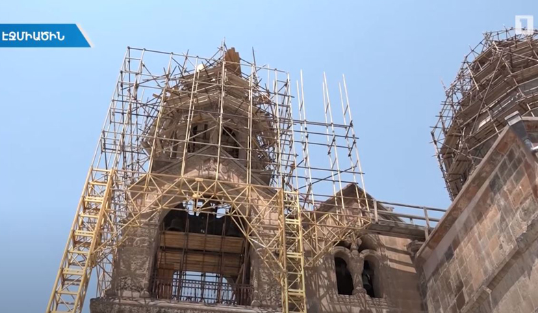 Հիմնանորոգումից հետո Էջմիածնի Մայր տաճարը դռները կբացի 2022 թվականին