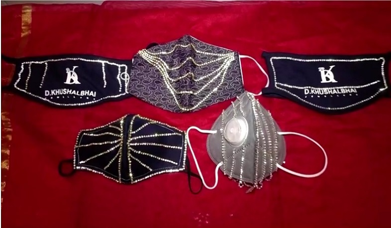 Հնդկաստանում սկսել են ադամանդներով պաշտպանիչ դիմակներ վաճառել