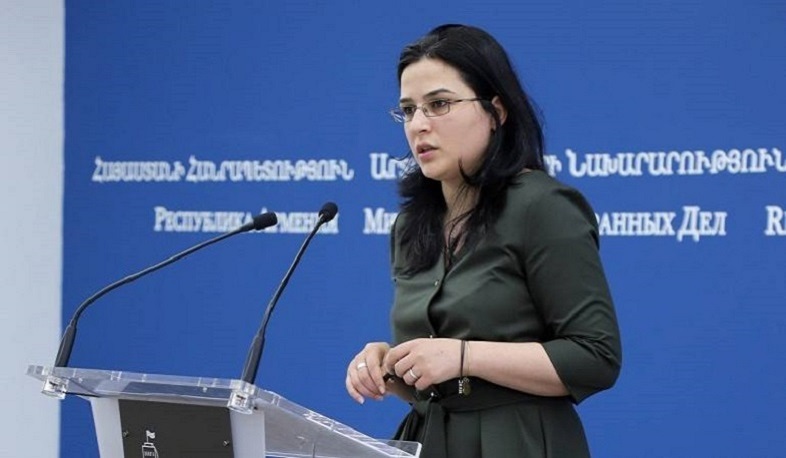 Azerbaijan must unconditionally stop such actions. Foreign Ministry spokesperson