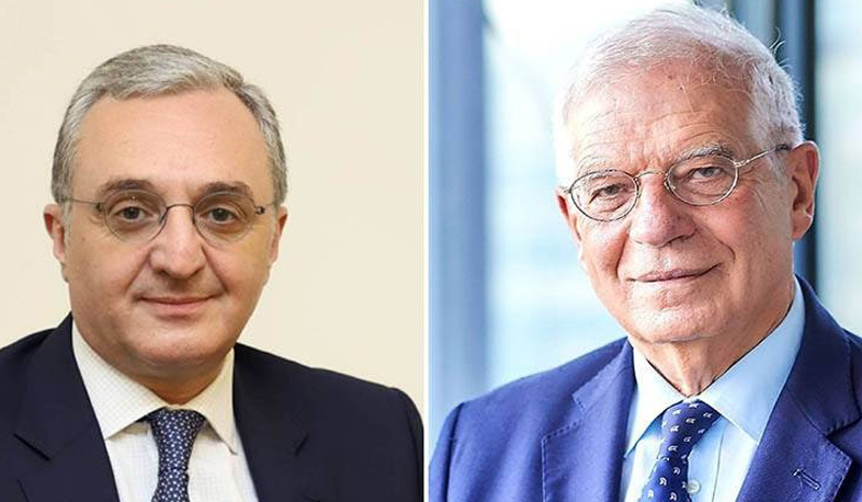 Zohrab Mnatsakanyan's telephone conversation with EU High Representative for Foreign Affairs and Security Policy Josep Borrell