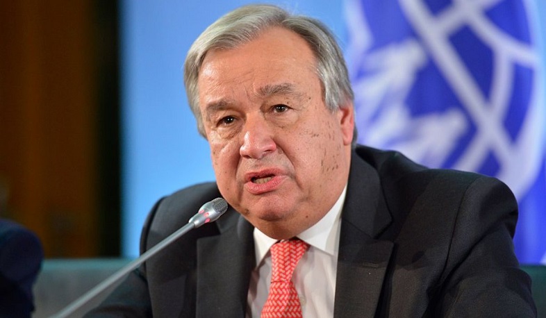 The UN Secretary General Antonio Guterres called for an end to hostilities on the Armenian-Azerbaijani border
