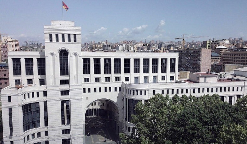 Statement of the RA Foreign Ministry on the resumption of military operations of Azerbaijan towards Tavush region
