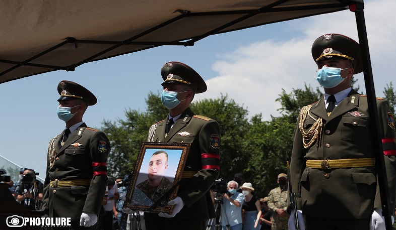 The Prime Minister attended the funeral of Major Garush Hambardzumyan