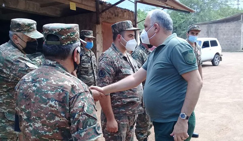 ՀՀ զինվորական դատախազն այցելել է Բերդի տարածաշրջան