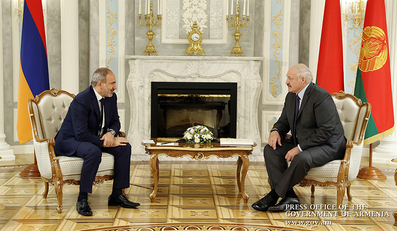 Վարչապետ Փաշինյանը Լուկաշենկոյին է ներկայացրել հայ-ադրբեջանական սահմանին հակառակորդի սանձազերծած էսկալացիայի մանրամասները