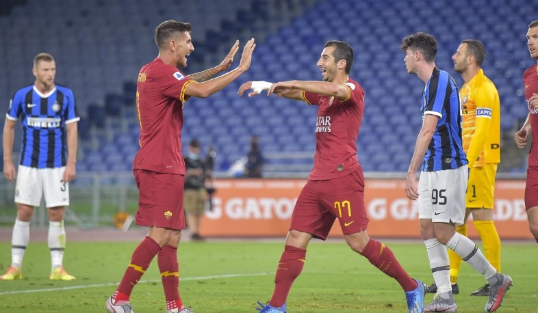 Մխիթարյանի գոլը չօգնեց. «Ռոմա»-«Ինտեր»՝ 2:2