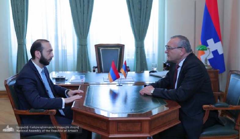 The Speakers of the Parliaments of Armenia and Artsakh discussed the border situation