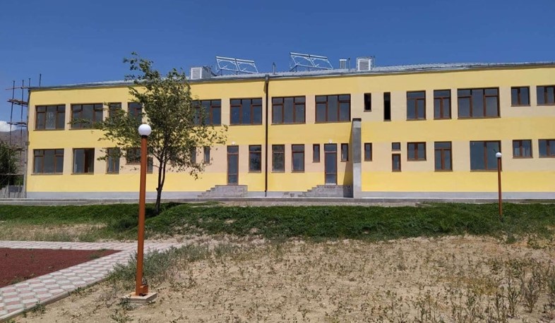 Սահմանապահ Երասխ համայնքի դպրոցի մեկ մասնաշենքը վերակառուցվում է որպես մանկապարտեզ. Արարատի մարզպետ