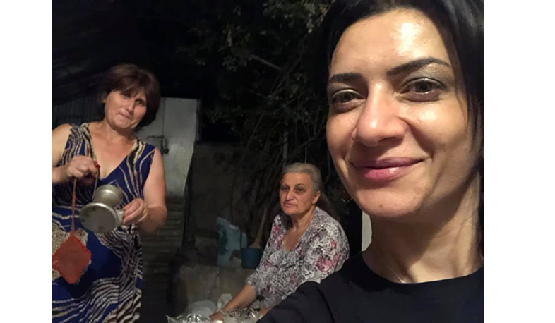 Գիշերն Այգեպարում խաղաղ էր. Աննա Հակոբյանը գիշերել է սահմանամերձ գյուղում