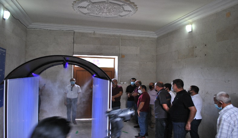 Ախտահանիչ թունել Վեդիի համայնքապետարանին՝ «Արմաթ» համայնքի կողմից