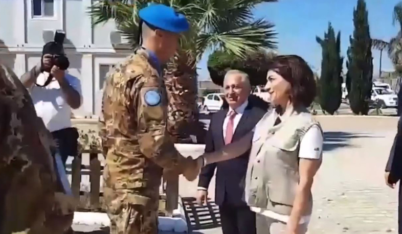 Իտալացի հրամանատար, գեներալ Պոսչիոտան ինձ ողջունում է զինվորական պատիվ տալով. Աննա Հակոբյանը տեսանյութ է հրապարակել