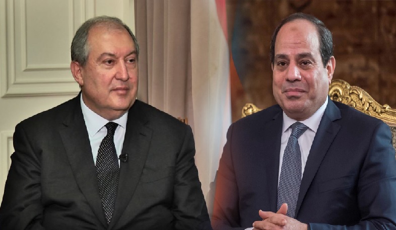 Armen Sargsyan sent a congratulatory message to the President of Egypt Abdel Fattah Al-Sisi