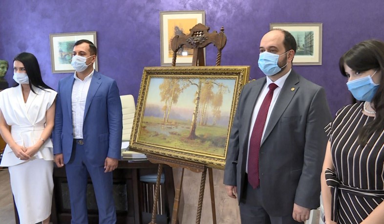 Բաշինջաղյանի «Աշունը» կտավը նվիրաբերվեց Ազգային պատկերասրահին