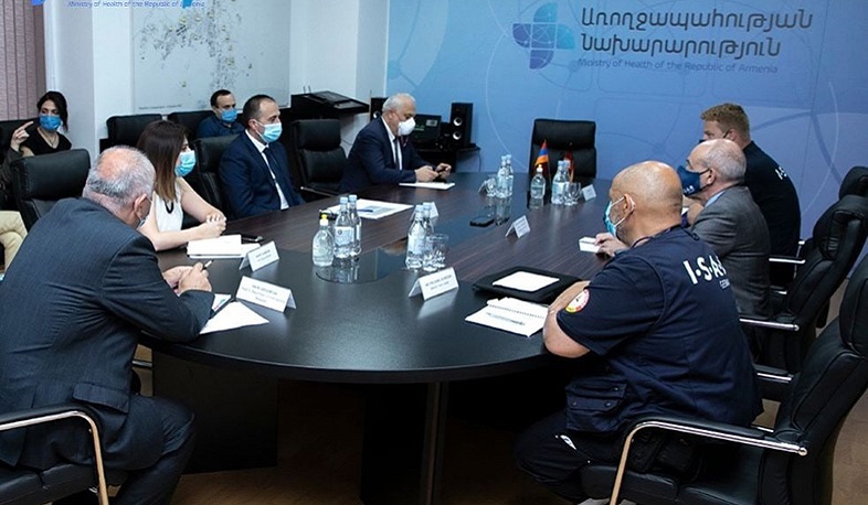 Arsen Torosyan received the delegation from Germany