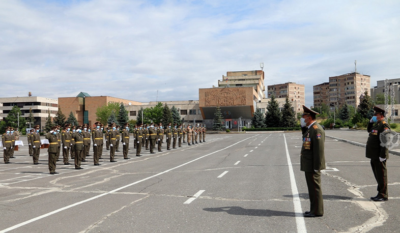 Ռազմական համալսարանում տեղի է ունեցել շրջանավարտների ավարտական արարողություն