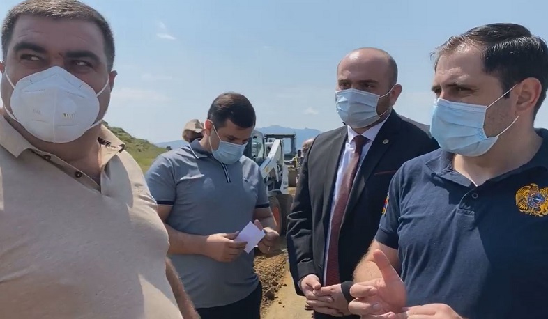 Սուրեն Պապիկյանը հետևել է Հարթավան-Քուչակ ճանապարհի նորոգման աշխատանքներին