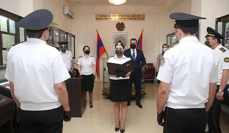 Տեղի է ունեցել նորանշանակ հարկադիր կատարողների երդման արարողությունը