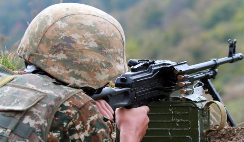 In one week, about 2,300 shots were fired at the Armenian positions. Artsakh Defense Ministry
