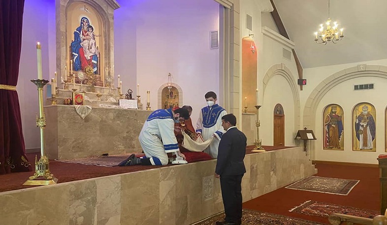 Վաշինգտոնի Սուրբ Մարիամ եկեղեցում ընթանում է զոհված զինծառայողների հիշատակին նվիրված հոգեհանգստի պատարագ