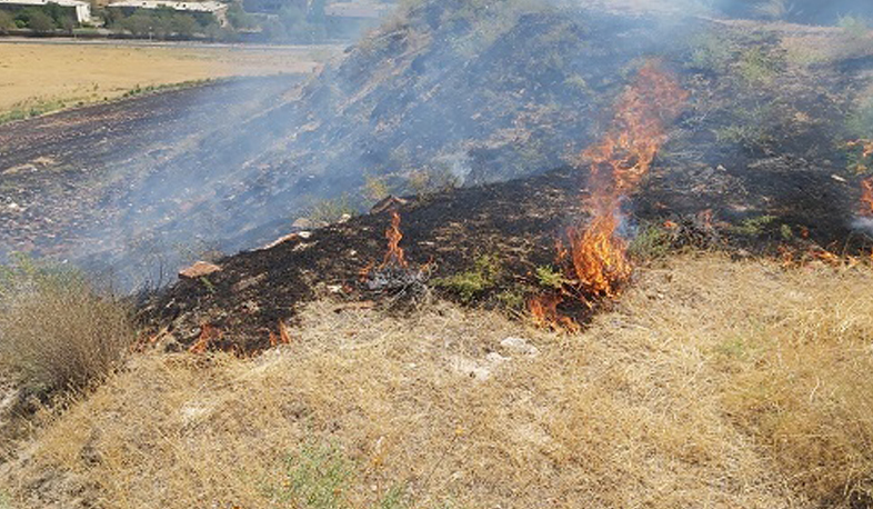 Մեկ օրում ստացվել է 22 ահազանգ՝ հանրապետության տարբեր տարածքներում բռնկված հրդեհների վերաբերյալ