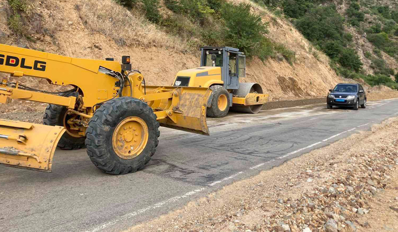 Լիճքից մինչև Մեղրի 10 կմ ճանապարհահատվածը հիմնանորոգվում է