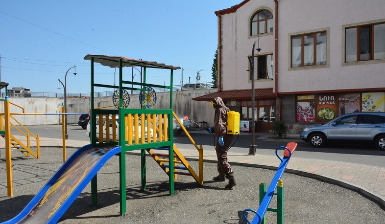 Ստեփանակերտում ախտահանման աշխատանքներ են իրականացվում