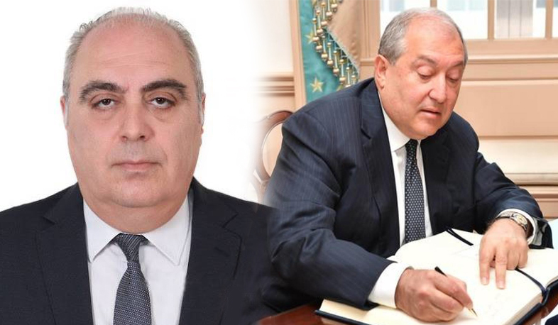 ՀՀ նախագահի հրամանագիրը Բուլղարիայի Հանրապետությունում ՀՀ արտակարգ և լիազոր դեսպան նշանակելու վերաբերյալ