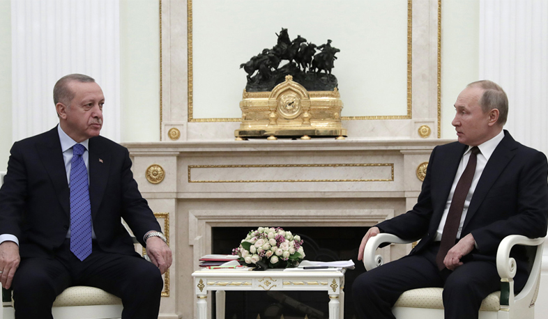 Պուտինն Էրդողանի հետ զրույցում նշել է հայ-ադրբեջանական լարումը սրելուց խուսափելու կարևորությունը