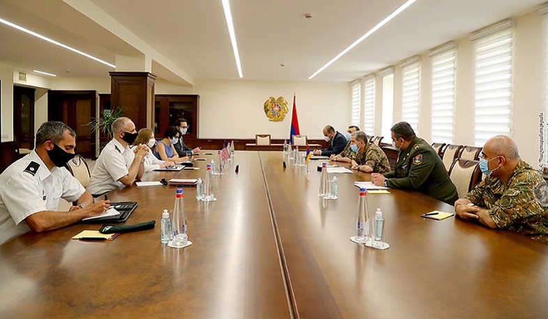 During the meeting with the US Ambassador the Chief of General Staff of the RA Armed Forces referred to the incidents on the Armenian-Azerbaijani border