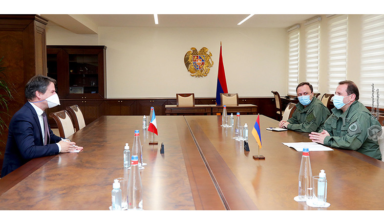 David Tonoyan met with the Ambassador of France