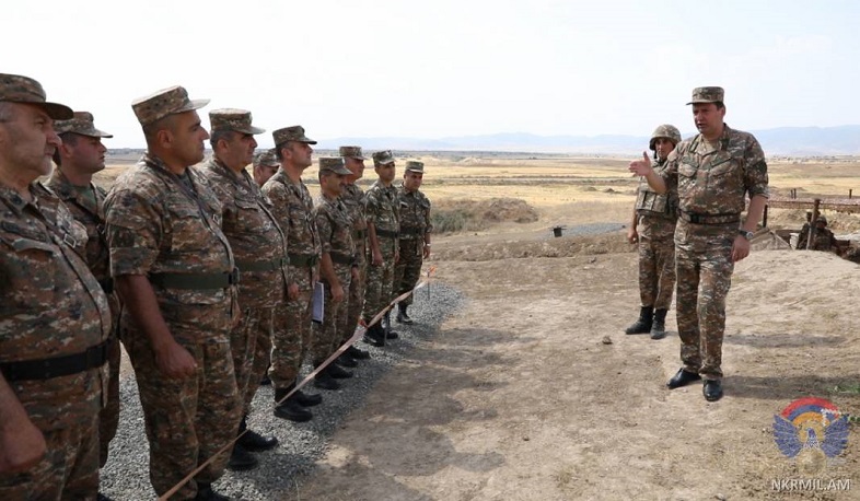 Command gatherings in the Artsakh Defense Army