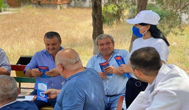 Արցախի գյուղերում և շրջկենտրոններում իրազեկման աշխատանքները շարունակվում են