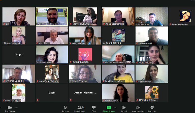 Անցկացվել է «ԵՄ կայուն էներգիայի շաբաթ-2020» մրցանակաբաշխության վիրտուալ արարողությունը