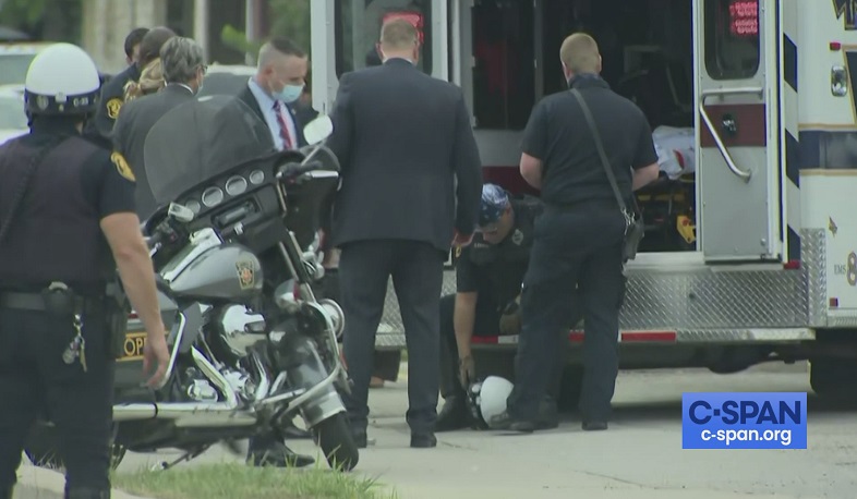 ԱՄՆ փոխնախագահի ավտոշարասյունը ՃՏՊ-ի մեջ է հայտնվել