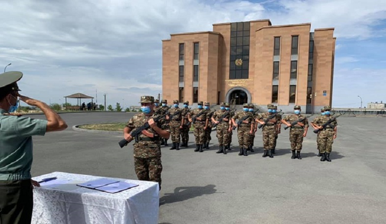 Շրջանավարտների երդման արարողություն Վազգեն Սարգսյանի անվան ՌՀ-ում