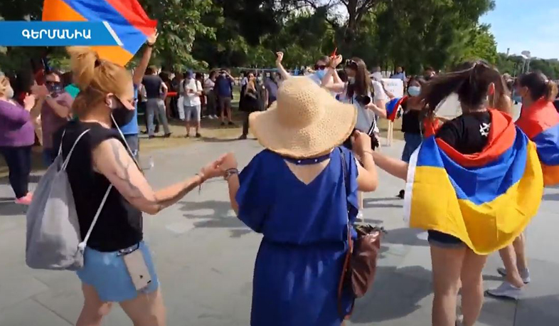 Գերմանիայի հայկական համայնքի և կորոնավիրուսի դեմ պայքարողների ցույցերը