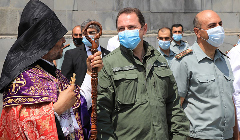 St Mashtots Church was opened at the Military University