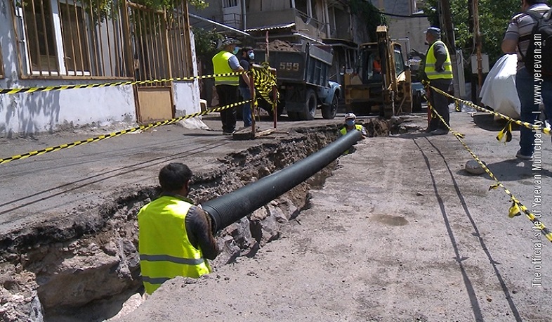 Արաբկիրում շուրջ 250 առանձնատների համար նոր կոյուղագիծ է կառուցվում